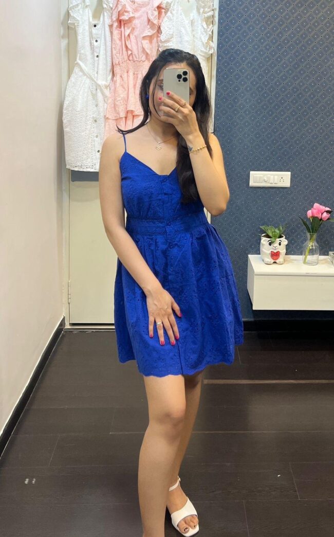 Elegant Chikanari Cotton Dress – Perfect for Summer! - Image 2