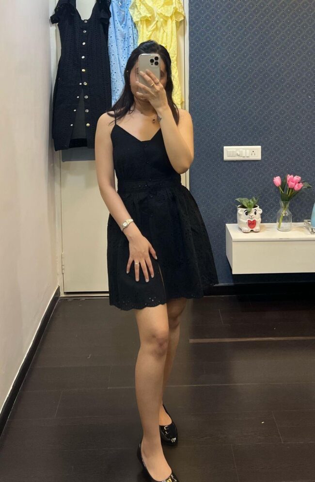 Elegant Chikanari Cotton Dress – Perfect for Summer! - Image 3