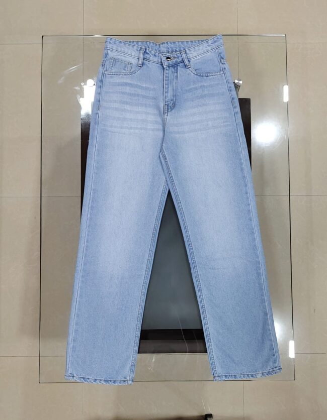 High Waist Whisker Wash Wide-Leg Denim ✨ 🦋 - Image 4