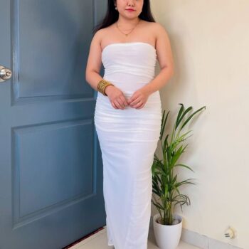Mesh tube Dress