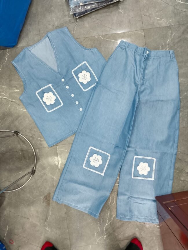 Denim "Shify" Co-ord Set ✨👖 - Image 3