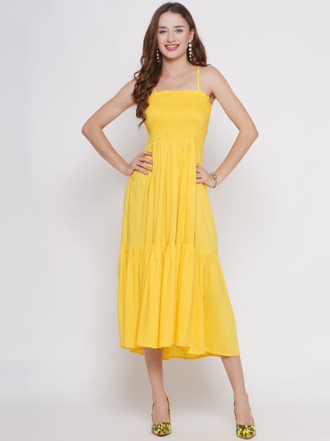 Trendy Smoking Dress 👗