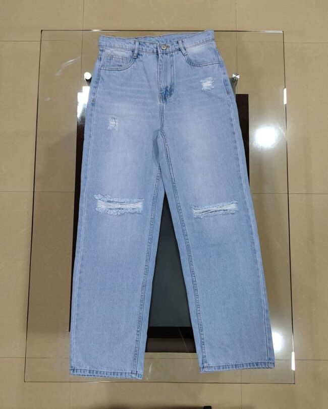 High Waist Ripped Jeans (Wide-Leg) 😍 - Image 5