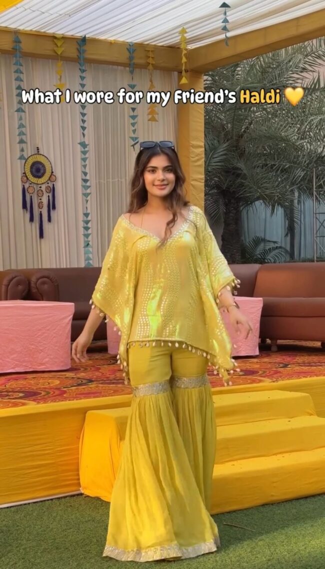 ✨ NEW DESIGNER HEAVY EMBROIDERY SEQUENCE WORK KAFTAN SET ✨