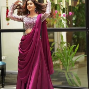 Designer Party Wear Lehenga Set with Embroidery Cording Work 💃
