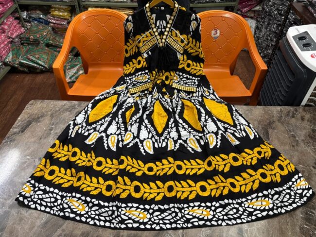 Embroidered Rayon Dress for Girls & Women ✨ - Image 2