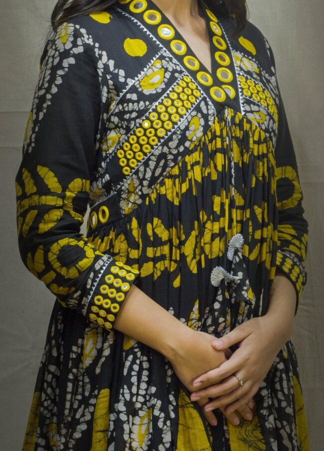 Embroidered Rayon Dress for Girls & Women ✨ - Image 4