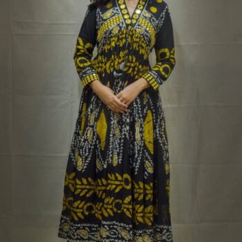 Embroidered Rayon Dress for Girls & Women ✨