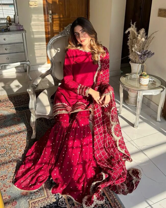 Sharara Set ✨ | 🧚‍♀ Thread & Sequin Work