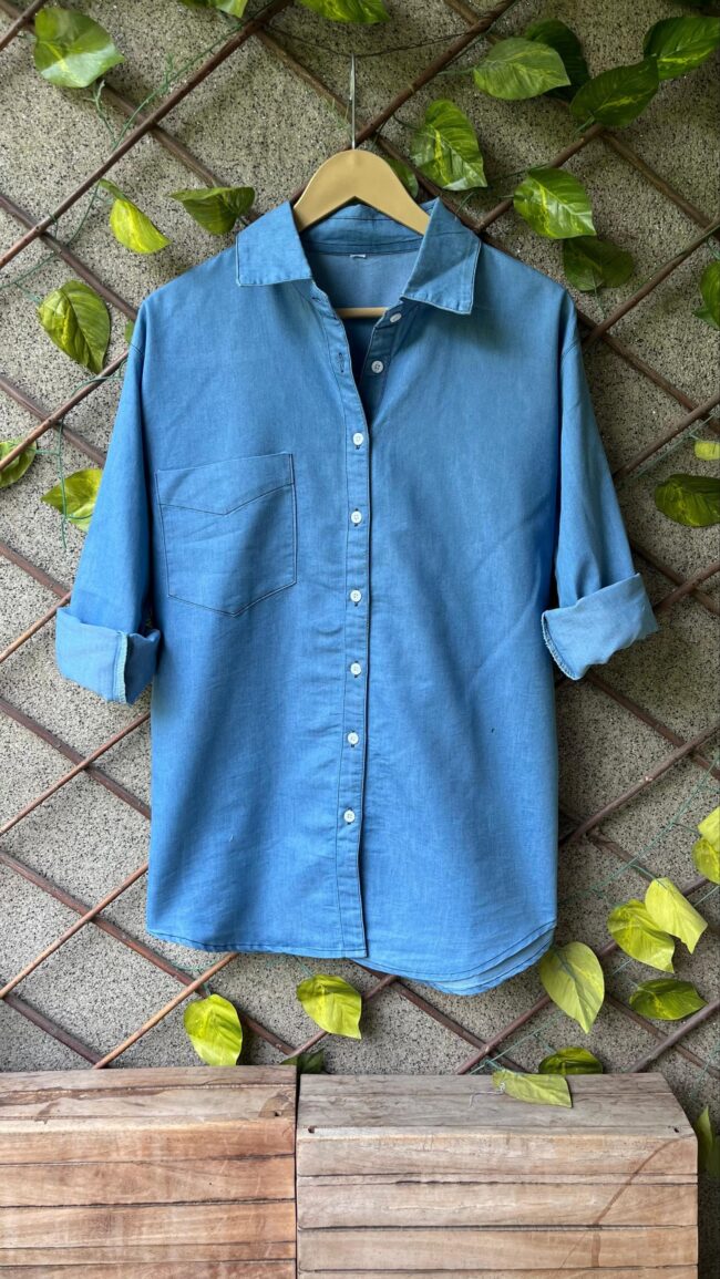 Denim Shirt for Women - Image 3