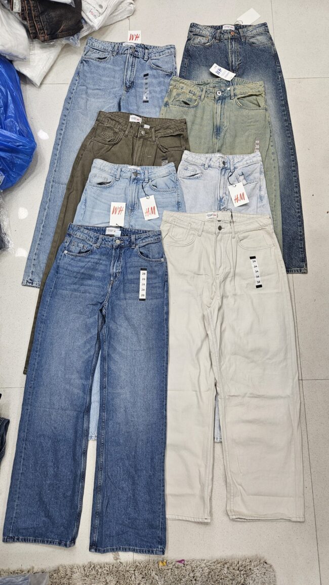 Branded Unisex Wide Leg Denim – Premium Comfort Meets Iconic Style