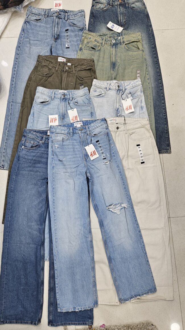 Branded Unisex Wide Leg Denim – Premium Comfort Meets Iconic Style - Image 4