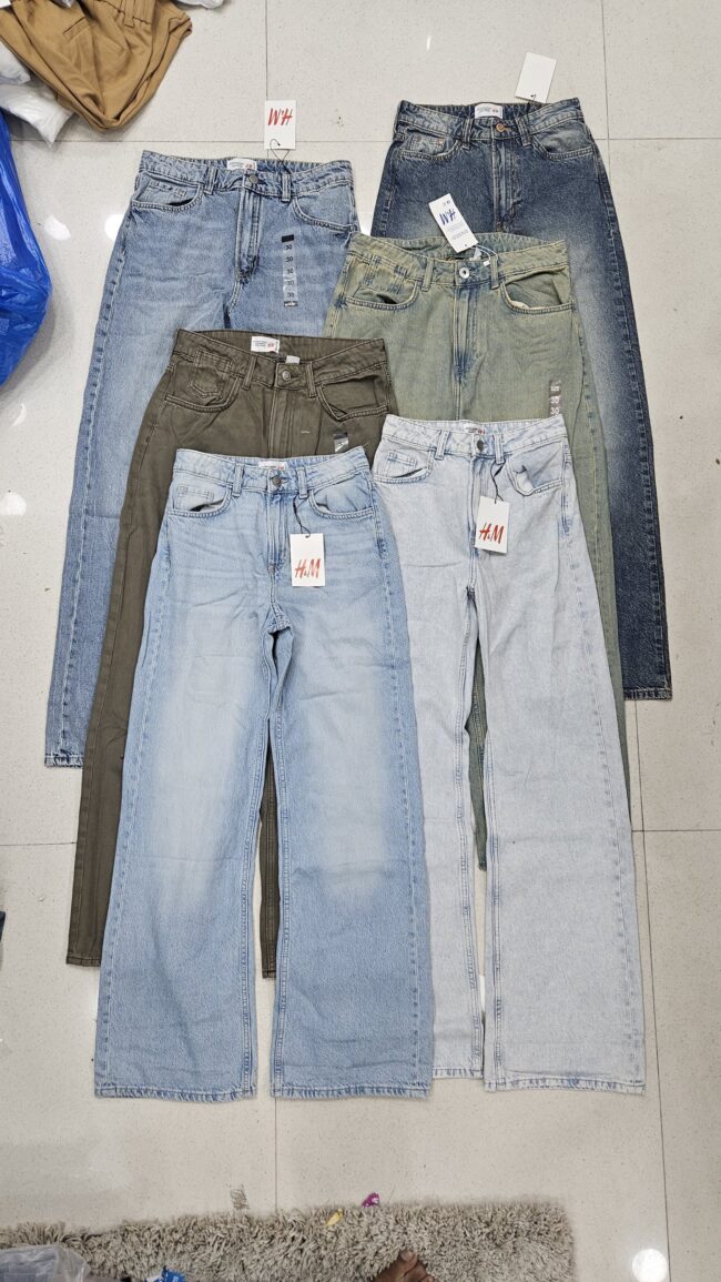 Branded Unisex Wide Leg Denim – Premium Comfort Meets Iconic Style - Image 2