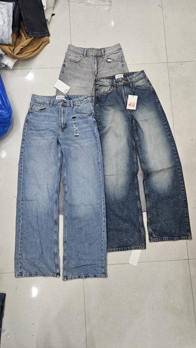 Branded Unisex Wide Leg Denim – Premium Comfort Meets Iconic Style - Image 3
