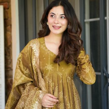 ✨ Presenting the All-New Anarkali Suit Set – Code: IW-240 ✨