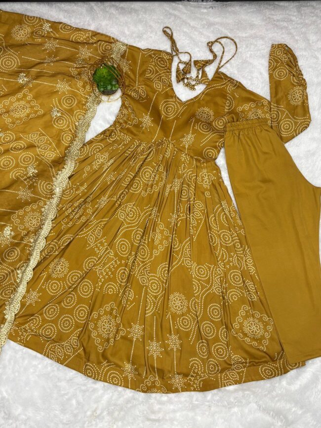 ✨ Presenting the All-New Anarkali Suit Set – Code: IW-240 ✨ - Image 4