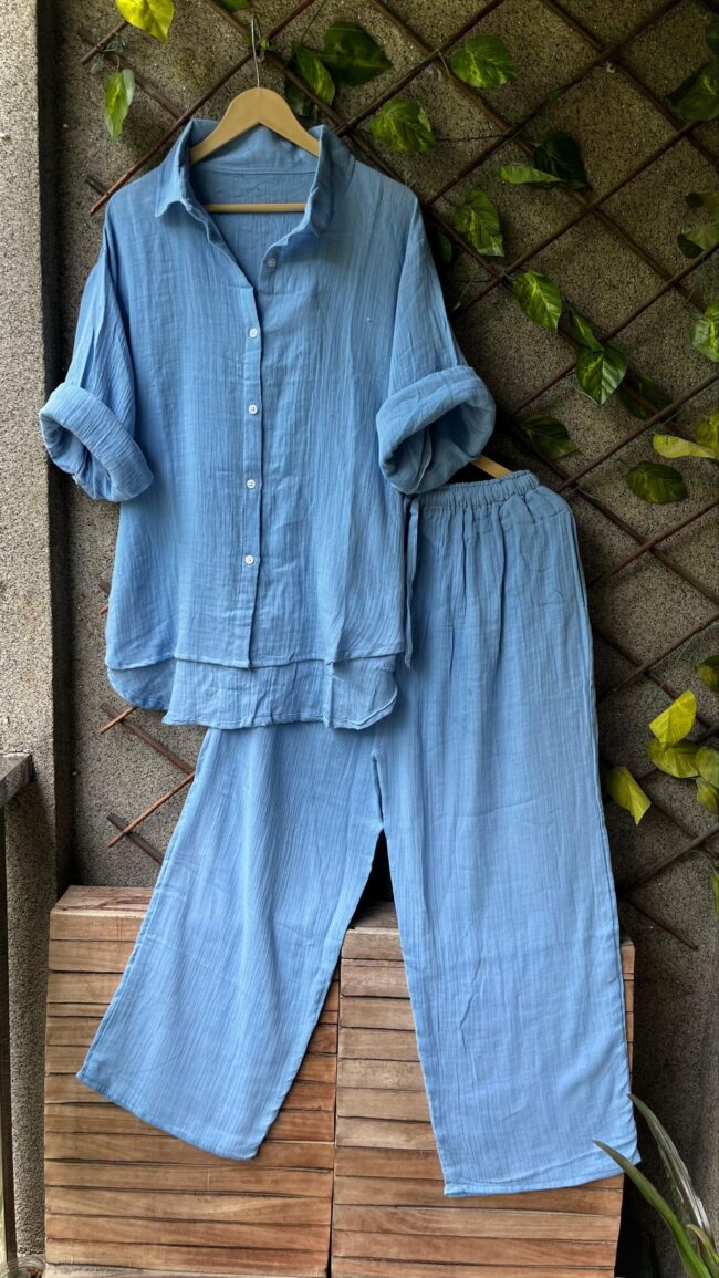 🩵 MULMUL MAGIC CO-ORD SETS – - Image 6