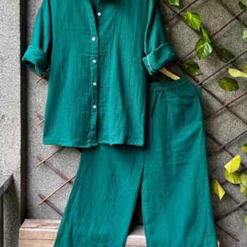 🩵 MULMUL MAGIC CO-ORD SETS –