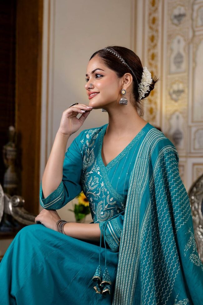 Trending Styling in Famous Floral Embroidery - Image 3