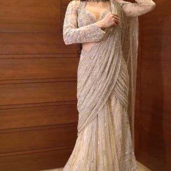 SAREE SET WITH STITCHED BLOUSE ✨