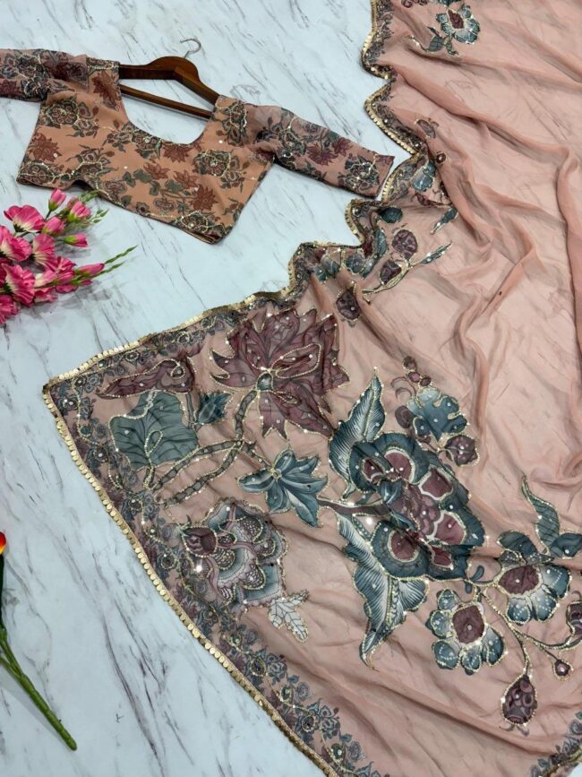 SONIA – Designer Party Wear Sareee - Image 6