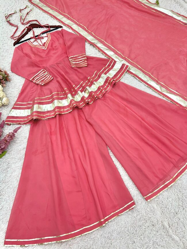 🌸✨ Raksha Bandhan Special Launch – Ethnic Kurti Sharara Set ✨🌸
