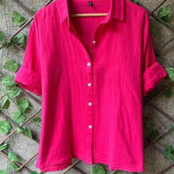 Daisy Embellished Cotton Shirts – Premium Plus Size Collection